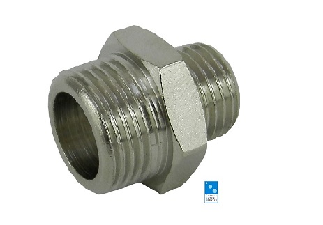 Hydraulic Fitting Nipple 1/2-3/4
